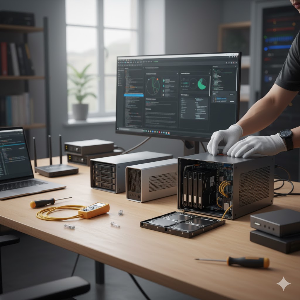 Configuration serveur NAS de sauvegarde